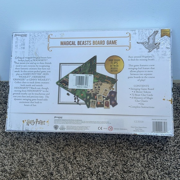 NEW Harry Potter board game Magical Beasts Board Game - Picture 2 of 7
